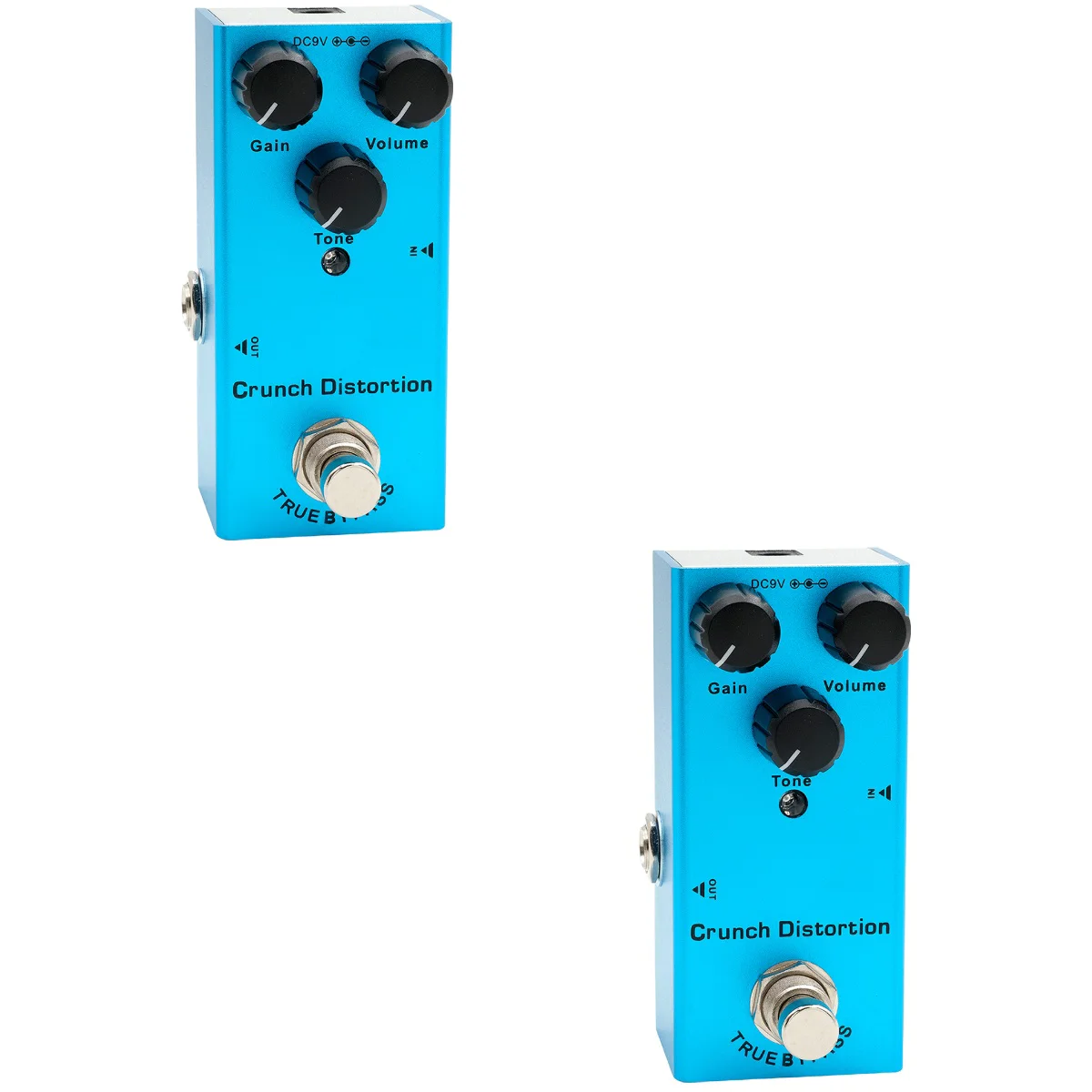 

2pcs Guitar Delay Pedal Guitar Delay Effect with True Bypass Switching (English Distortion Adjustment)