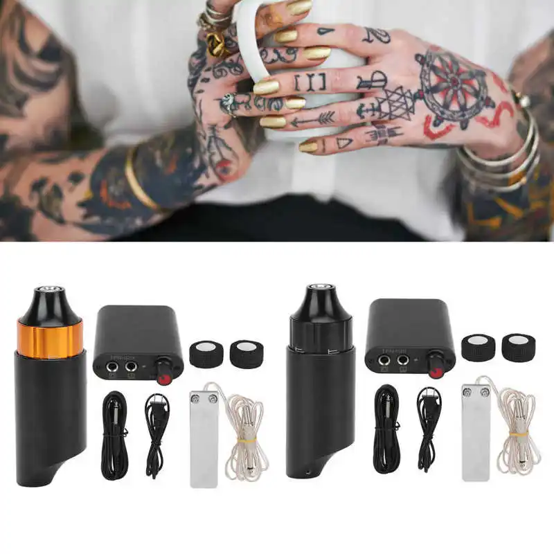 

Professional Tattoo Machine Kits Tattoo Power Supply Rotary Pen Permanent Makeup Machine For Tattoo Body Art
