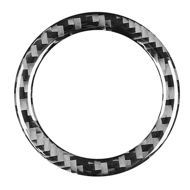 

Carbon Fiber Engine Start Stop Button Frame Cover Trim For Subaru Forester 2013-2018 Car Accessories