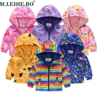 Детская демисезонная куртка на молнии с длинным рукавом и капюшоном