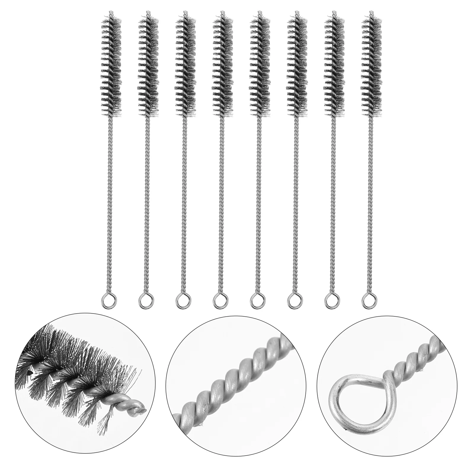 

Brush Cleaning Drain Tube Cleaner Wire Pipe Dredge Sink Remover Clogging Sewer Tool Bottle Hose Straw Drinking Sweep Chimney