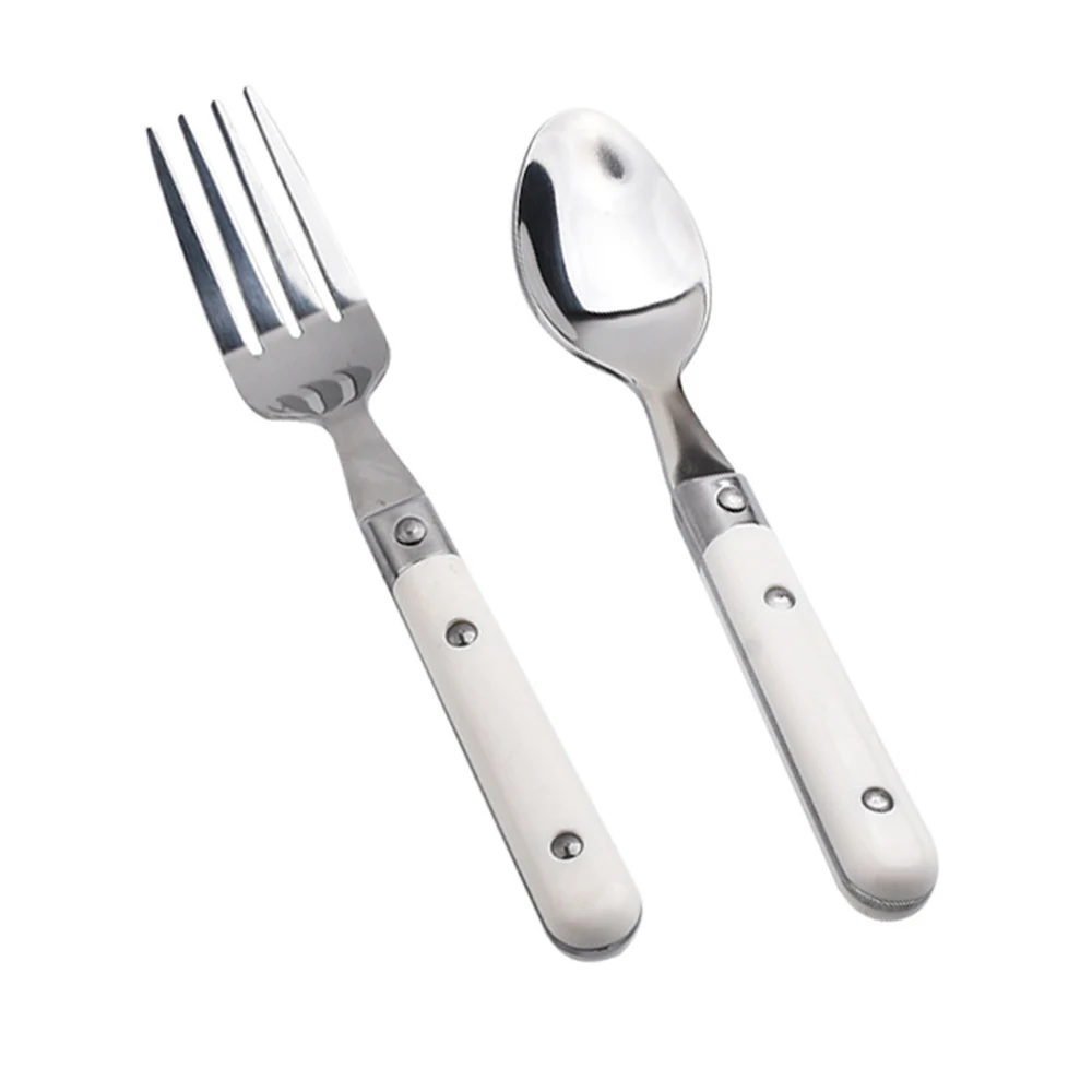 

Not Easy To Rust Portable Spoon Cartoon Knife And Fork Easy To Clean Environmental Protection Of Tableware Feel Outstanding