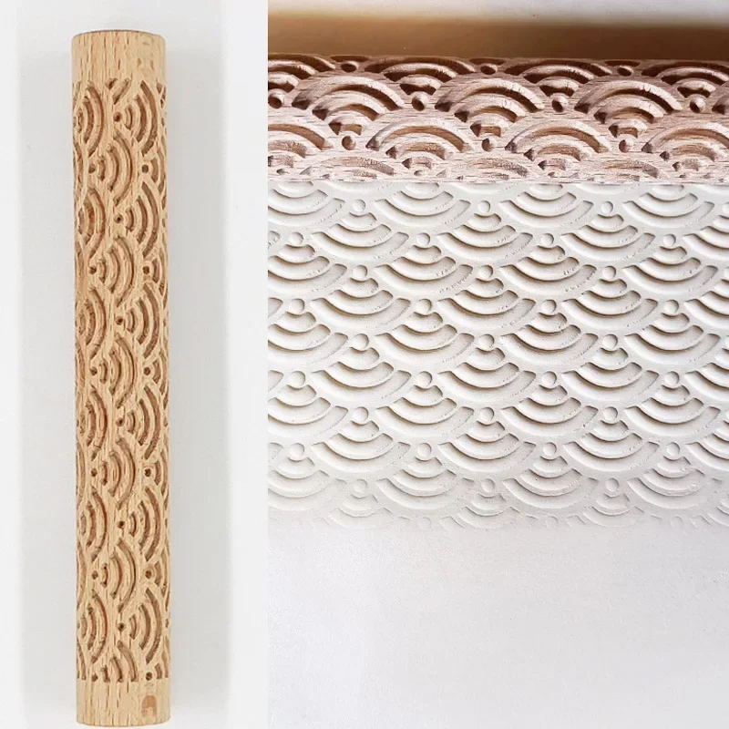 

Деревянная скалка для лепки