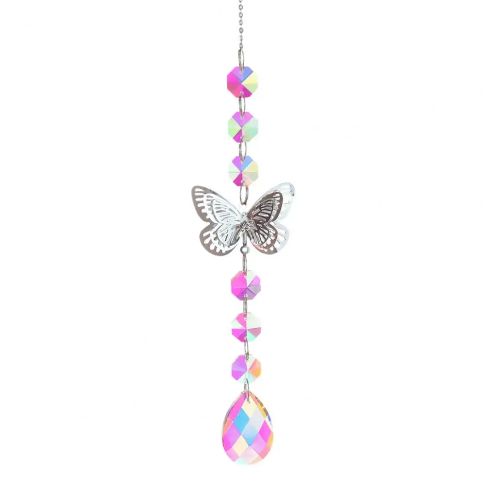 

Useful Lightweight Beautifully Rainbow Maker Hanging Sun Catcher for Garden Butterfly Sun Catcher Sun Catcher