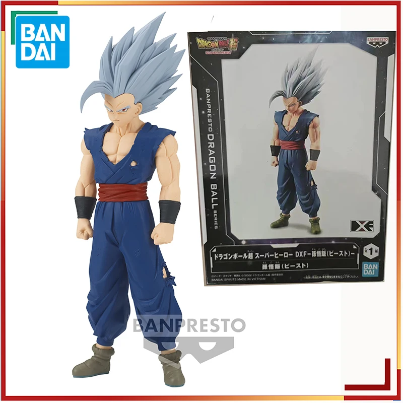 

Bandai Banpresto Dragon Ball Anime Figure Son Gohan Action Figure Forger Toys for Kids Gift Collectible Model Ornaments