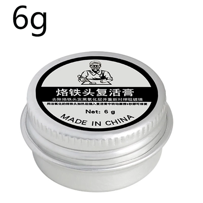 Паяльная паста, инструмент для чистки наконечников паяльника, 6/16/30 г