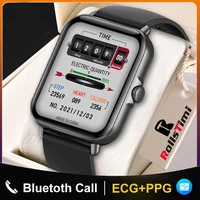 rollstimi bluetooth answer call smart watch men full touch dial call fitness tracker ip67 waterproof smartwatch men women box