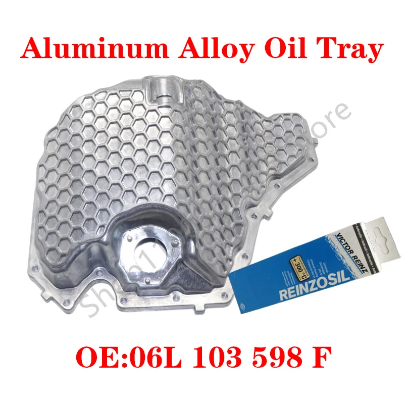 

06L 103 598 F запасные части для двигателя алюминиевая Улучшенная масляная сковорода лоток для масла масляная сковорода для Audi A4B9/Q5/ 2.0L 06L103598F