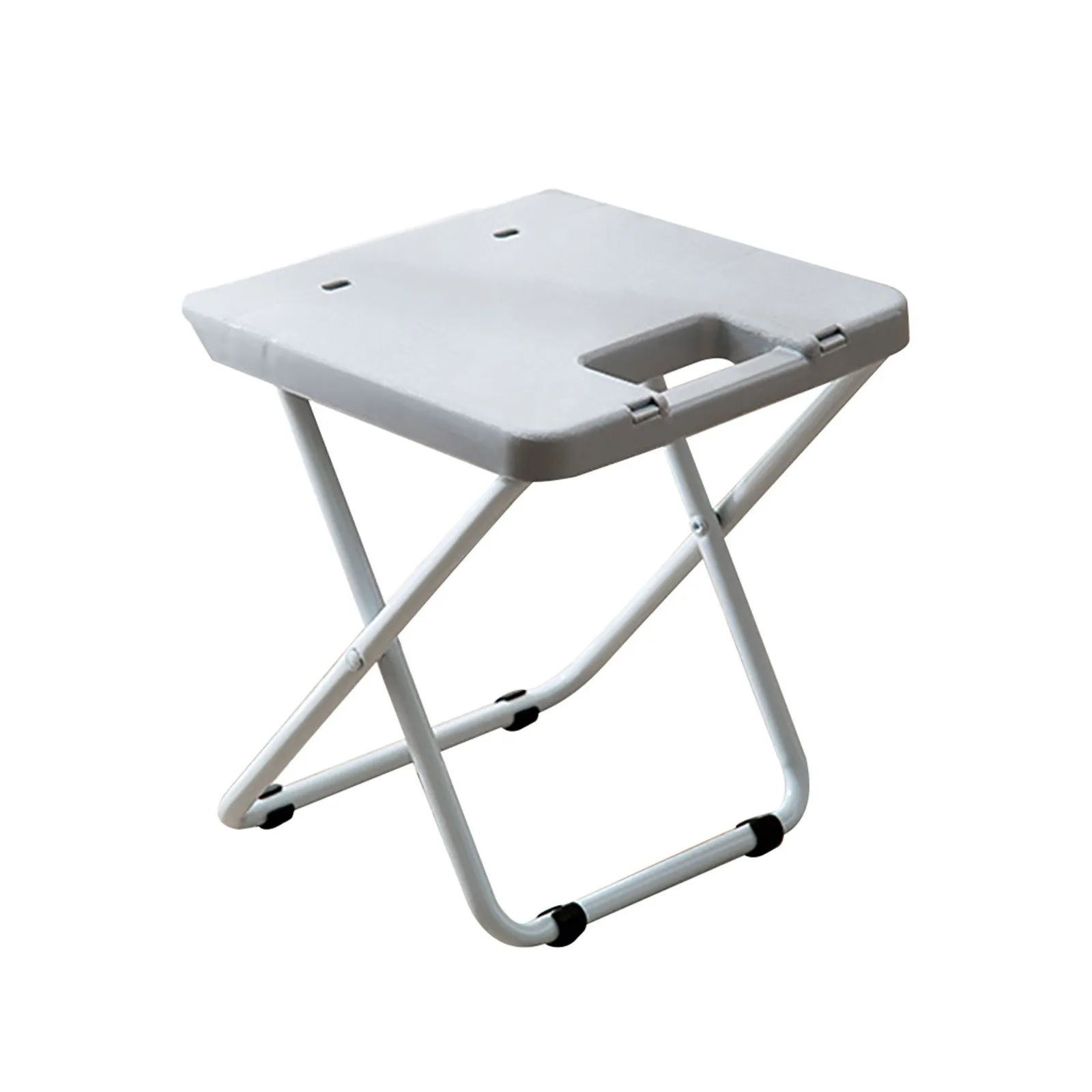 

Household Plastic Bench Small Folding Foldable Portable Chair Stool Chair Office Desk Chair Toddler Chairs And Table Set of Two