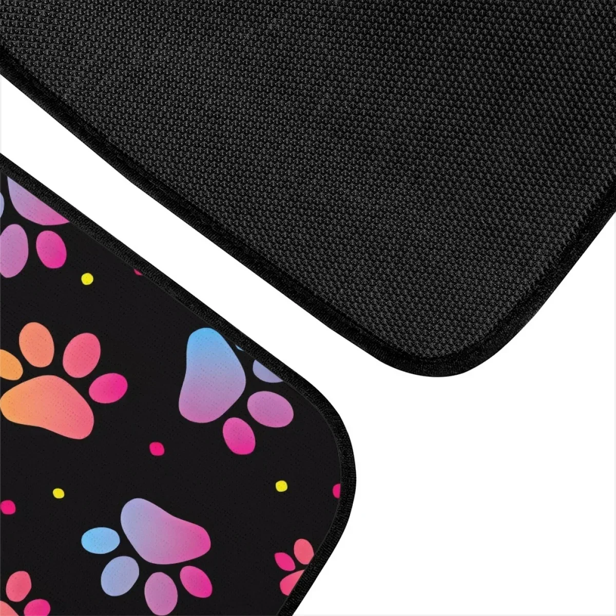 Автомобильный напольный коврик Kawaii с рисунком собачьей лапы грязеотталкивающий