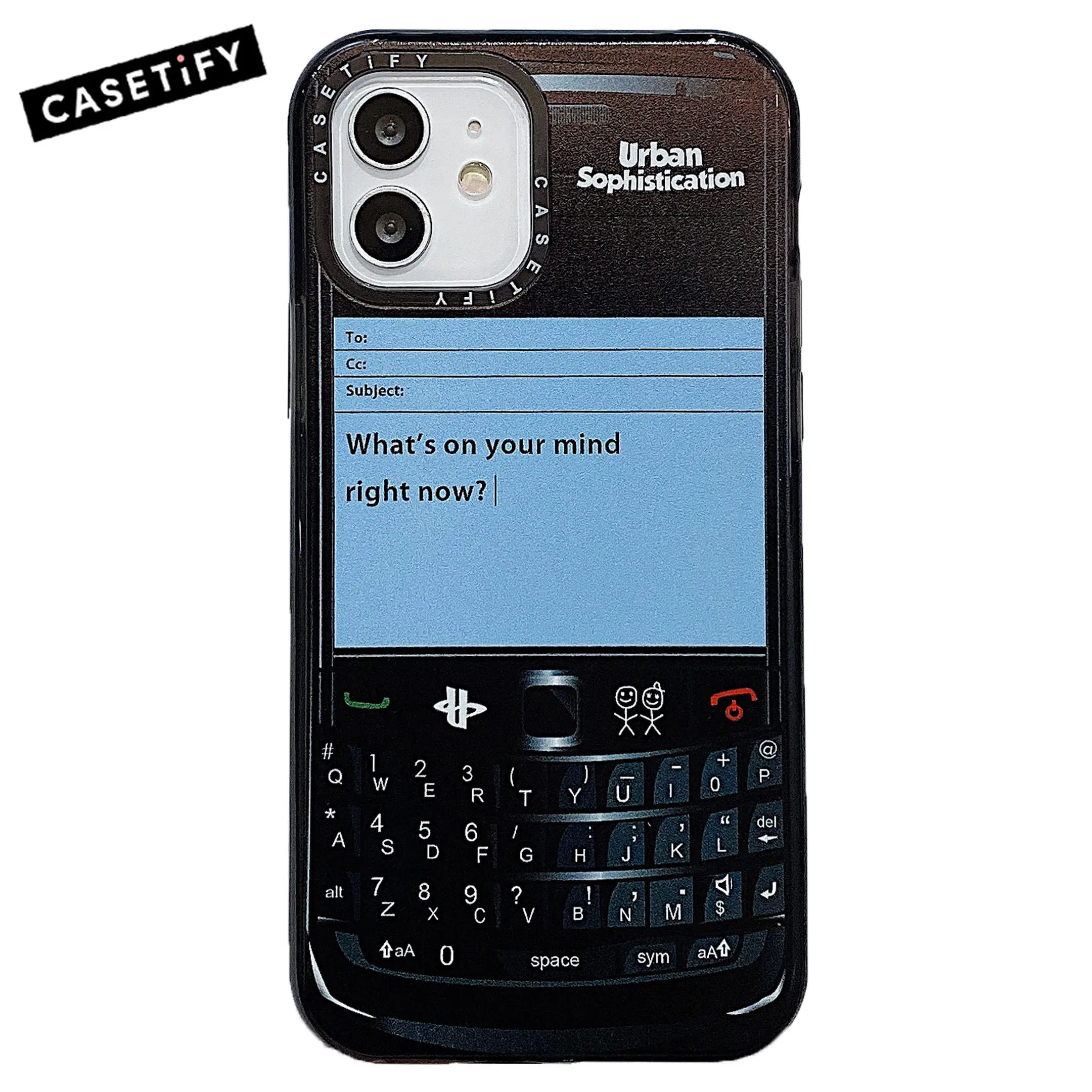 

Чехлы CASETIFY Blackberry PhoneTPU для iPhone 13 12 11 14Pro Max XR XS 14Plus Lady Girl противоударный мягкий прозрачный чехол D0325