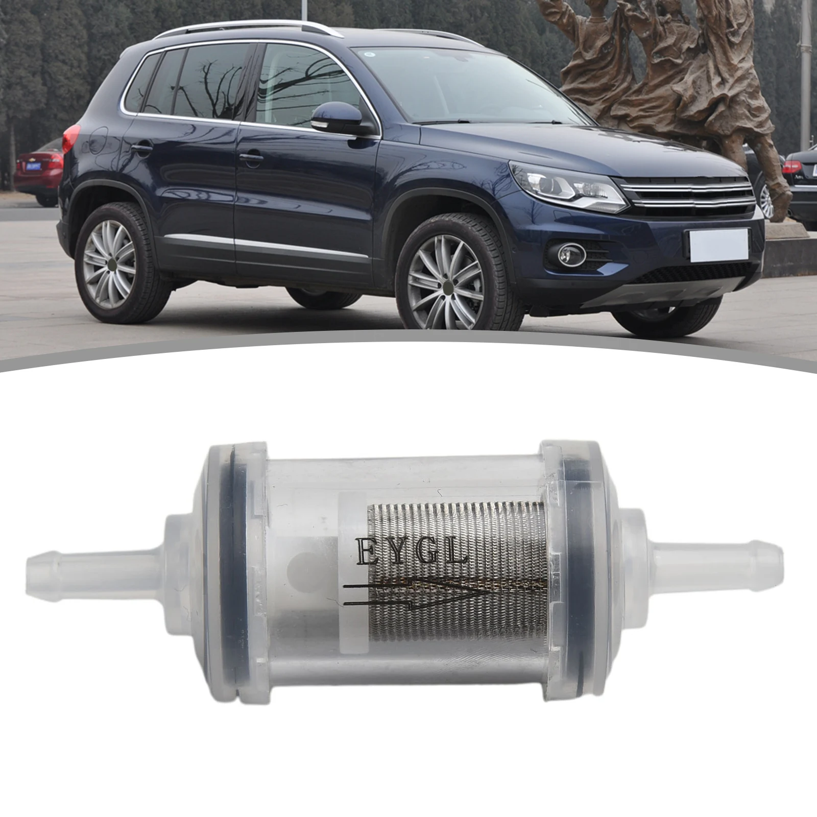 Автомобильный топливный фильтр автомобильные аксессуары прозрачный 1 шт. 82 мм