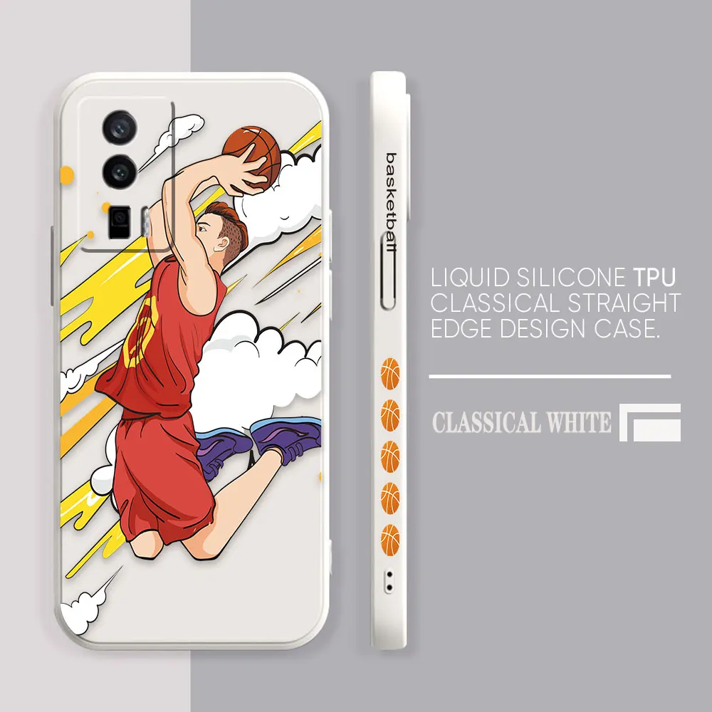 Case For Redmi K60E K60 K50 K40S K40 K30 K20 12C 10C 9A 9 8 10X 10A Pro 4G 5G Gaming Case Fundas Cqoues Shell Basketball Cartoon