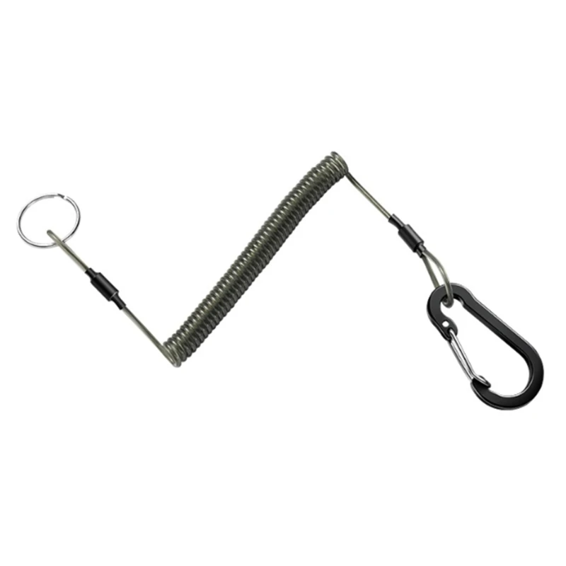 Многофункциональные страховочные ремешки для рыбалки выдвижные спиральные