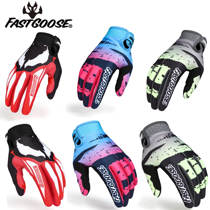 FASTGOOSE New Motocross Racing Motorcycle Gloves Motorbike Moto Cross DH MTB BIke Enduro Gloves 2023