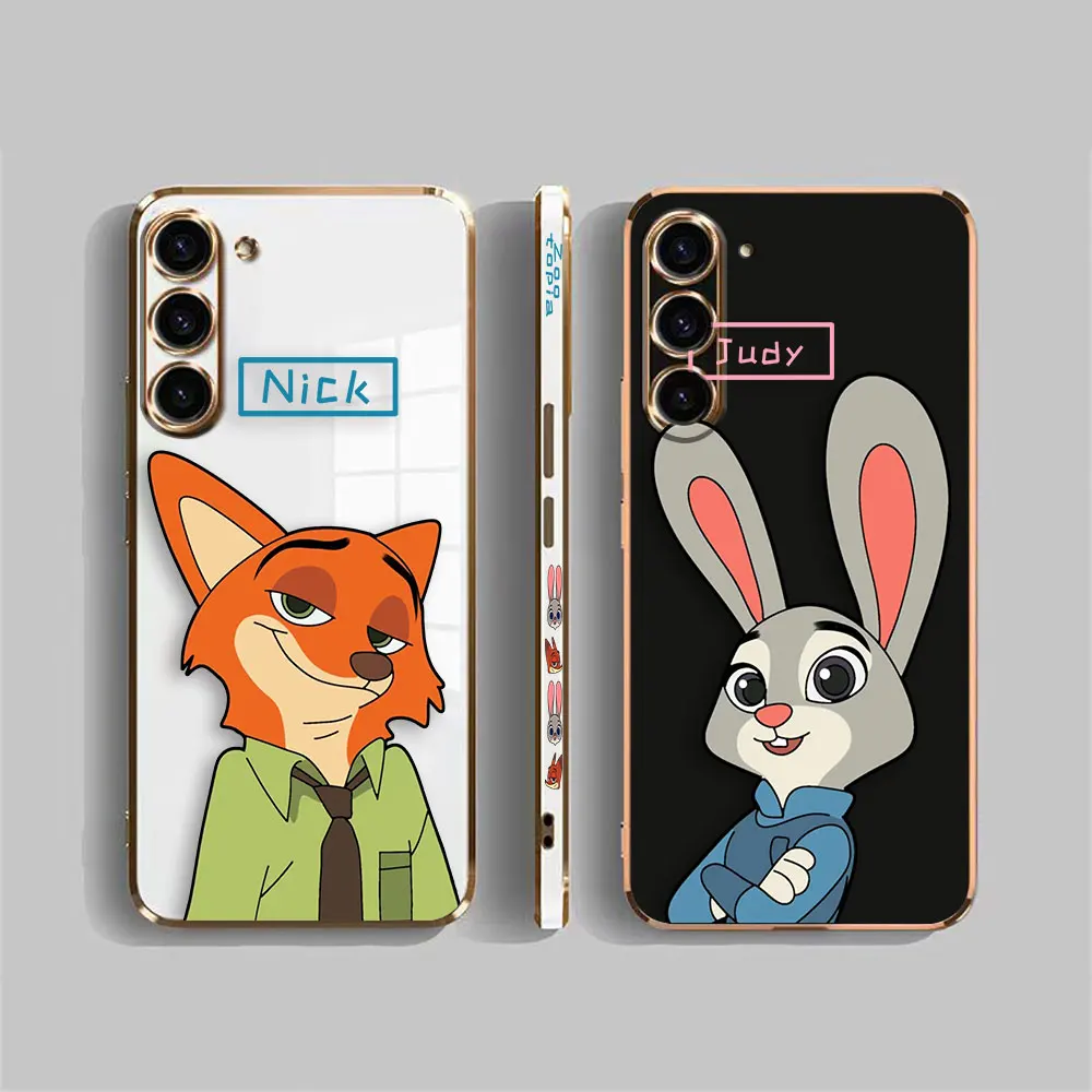 Гладкий Чехол для телефона Samsung Galaxy S24 S23 S22 S21 S20 FE S10 S9 A01 A02 A03 PLUS