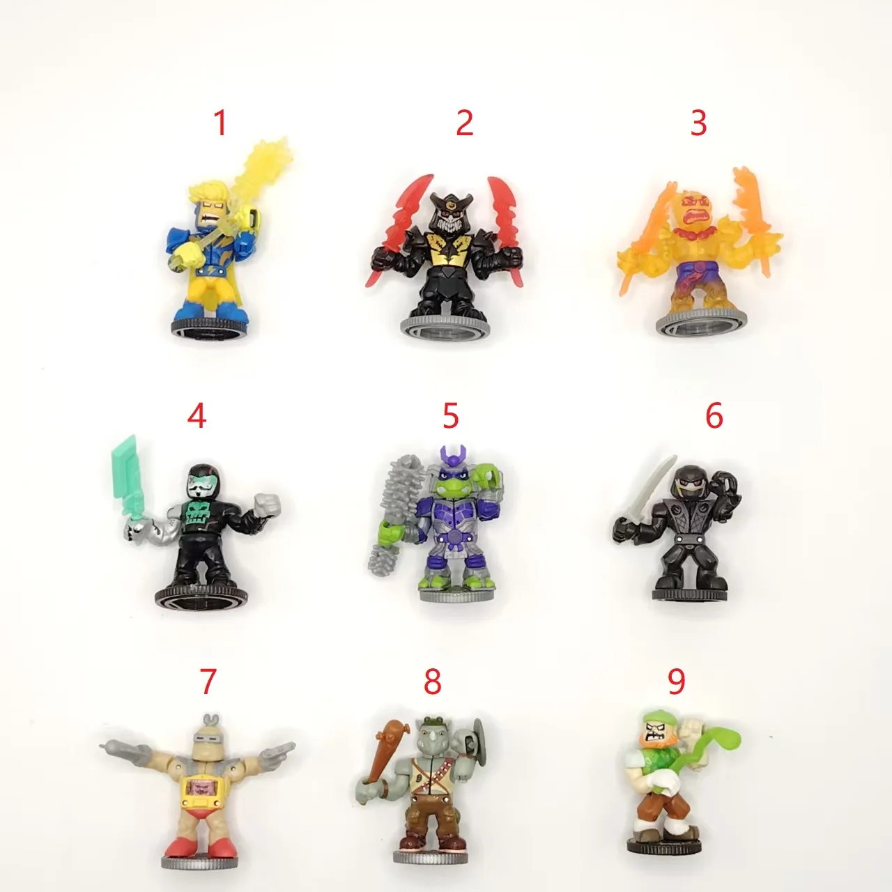 Фото Набор из 5/10 фигурок-контроллеров Legends of Akedo Battle Action Figures: Лорд Шифта, Стормстрайк. Лимитированная коллекция. №5