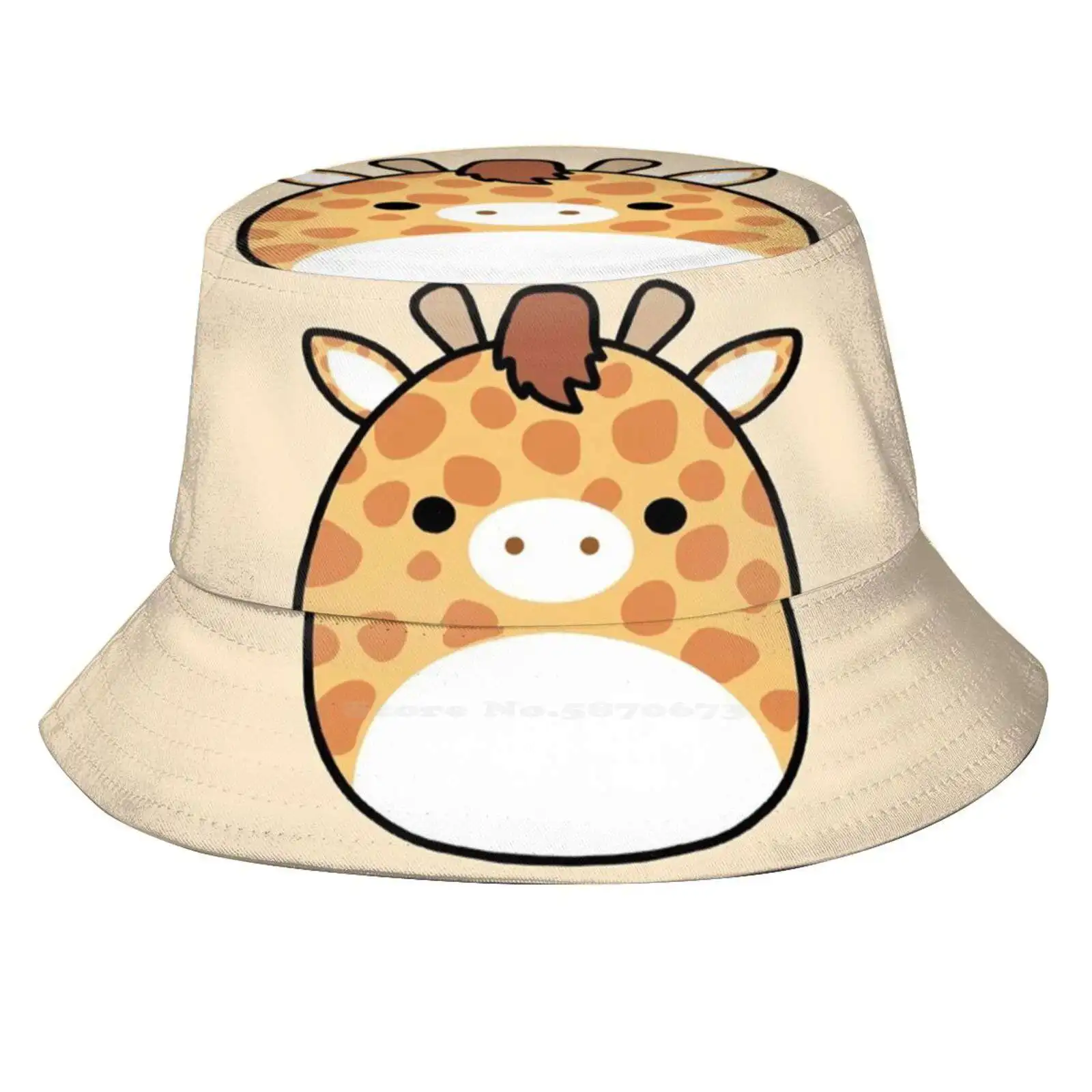 

Giraffe Squishmallow Fisherman'S Hat Bucket Hats Caps Giraffes Orange Squishmallows Giraffe Squishmallow Cute Adorable Animal