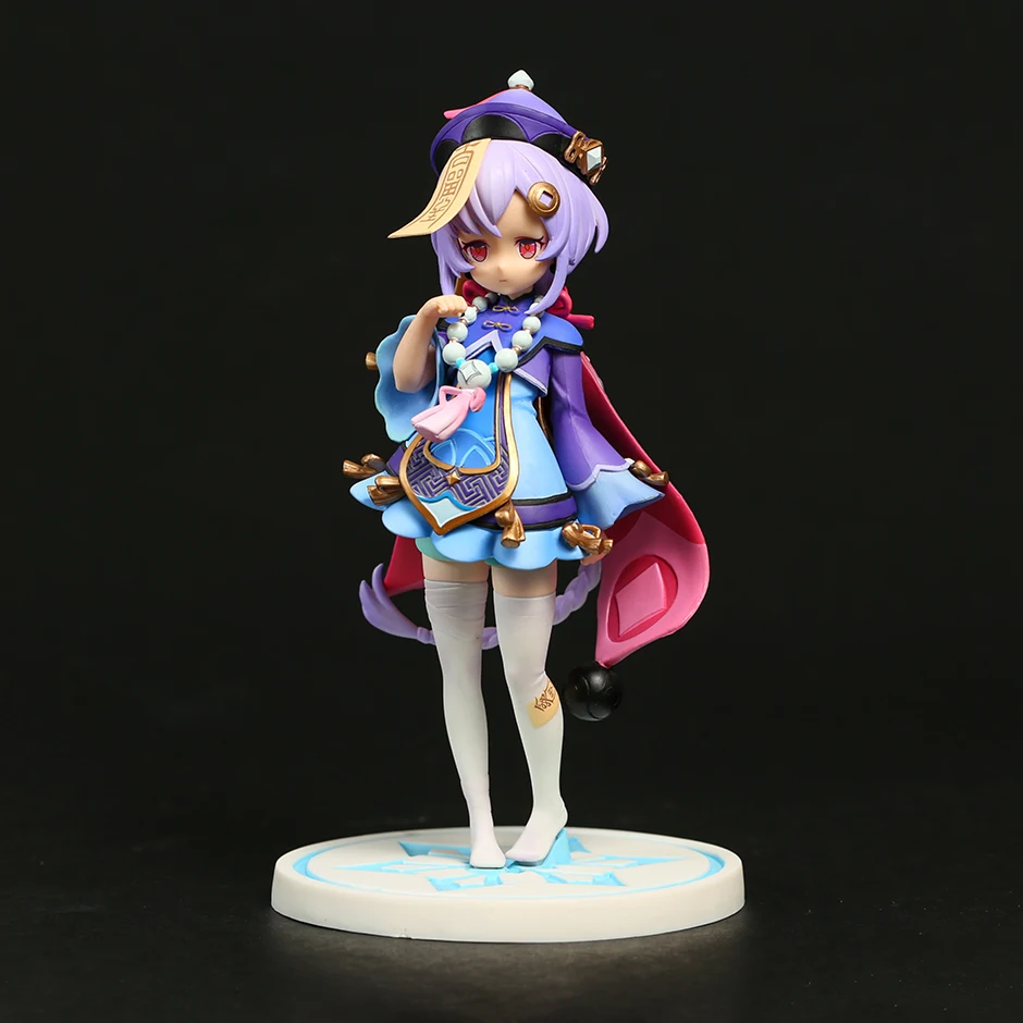 

Genshin Impact Qiqi Anime Game Bishoujo Figure PVC Collection Model Toys Brinquedos