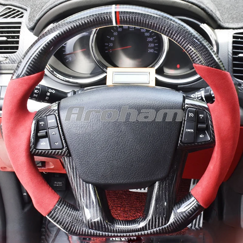 

Сменные аксессуары для руля из углеродного волокна для Kia Sorento Xm 2011, 2012, 2013, 2014, 2015