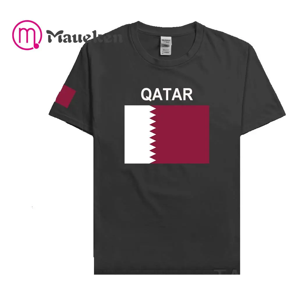 2022 г. мужские футболки с государственной командой Катара футболка из 100% хлопка