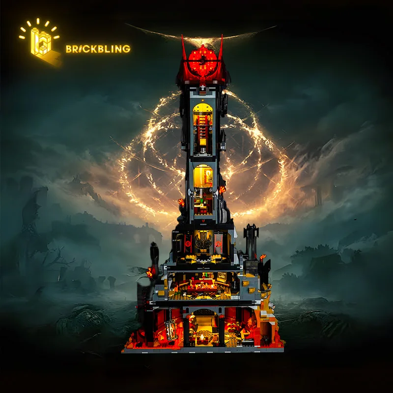 Украшение в виде кирпичной звезды Модель 10333 подходит для Властелина колец: