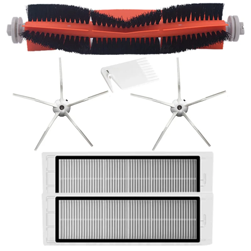 

Аксессуары для пылесоса Xiaomi Roborock S6 S60 S65 S5 MAX T6, аксессуары для уборки, мягкие резиновые края