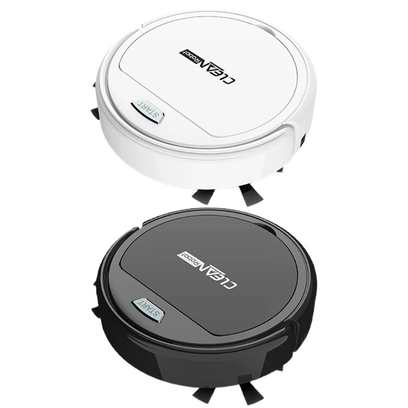 

W8KC 3-in-1 Slim Auto Robotic Vacuums Super Quiet Strong Suction USB Rechargeable