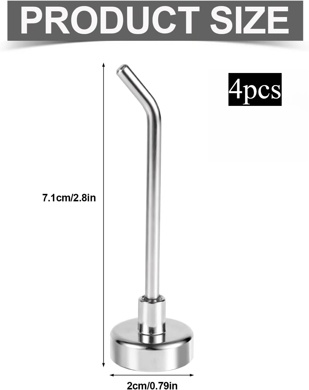 

Магнитные крючки из нержавеющей стали