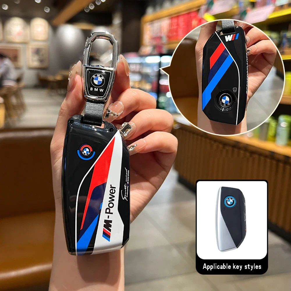 

Чехол для автомобильного дистанционного ключа из АБС-пластика для BMW M G07 X7 LCI U11 X1 G70 7 серии G09 XM F98 X4M LCI G18 X5 G81 M3 I20 IX Внутренние наклейки