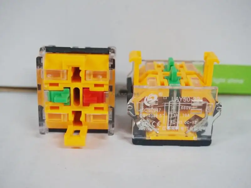 

Контактная кнопка серии Shuangke Electric LAY50-22 D-02/D-20/D-11