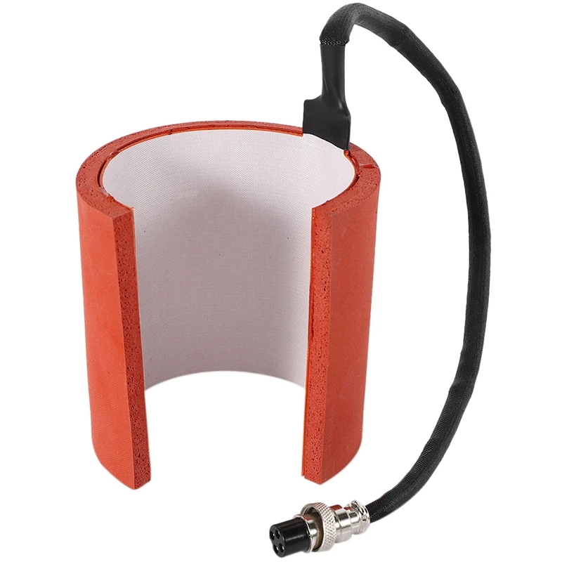 

7.5-9.5CM 11OZ Silicone Sublimation Mug Wrap Printing Part For Heat Press Machine 110V Or 220V