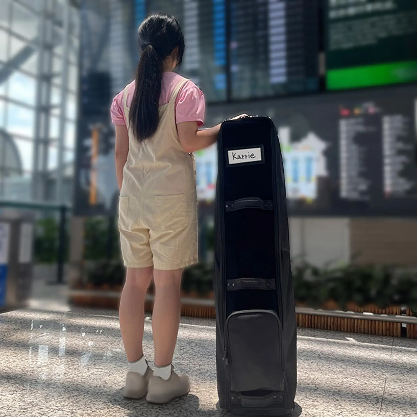 Дорожная сумка для гольфа Airlines Fit Junior на молнии с колесами