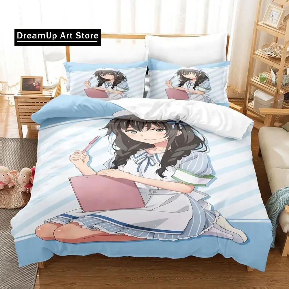 3d аниме My Teen Романтическая комедия SNAFU Комплект постельного белья Single Twin Full Queen King
