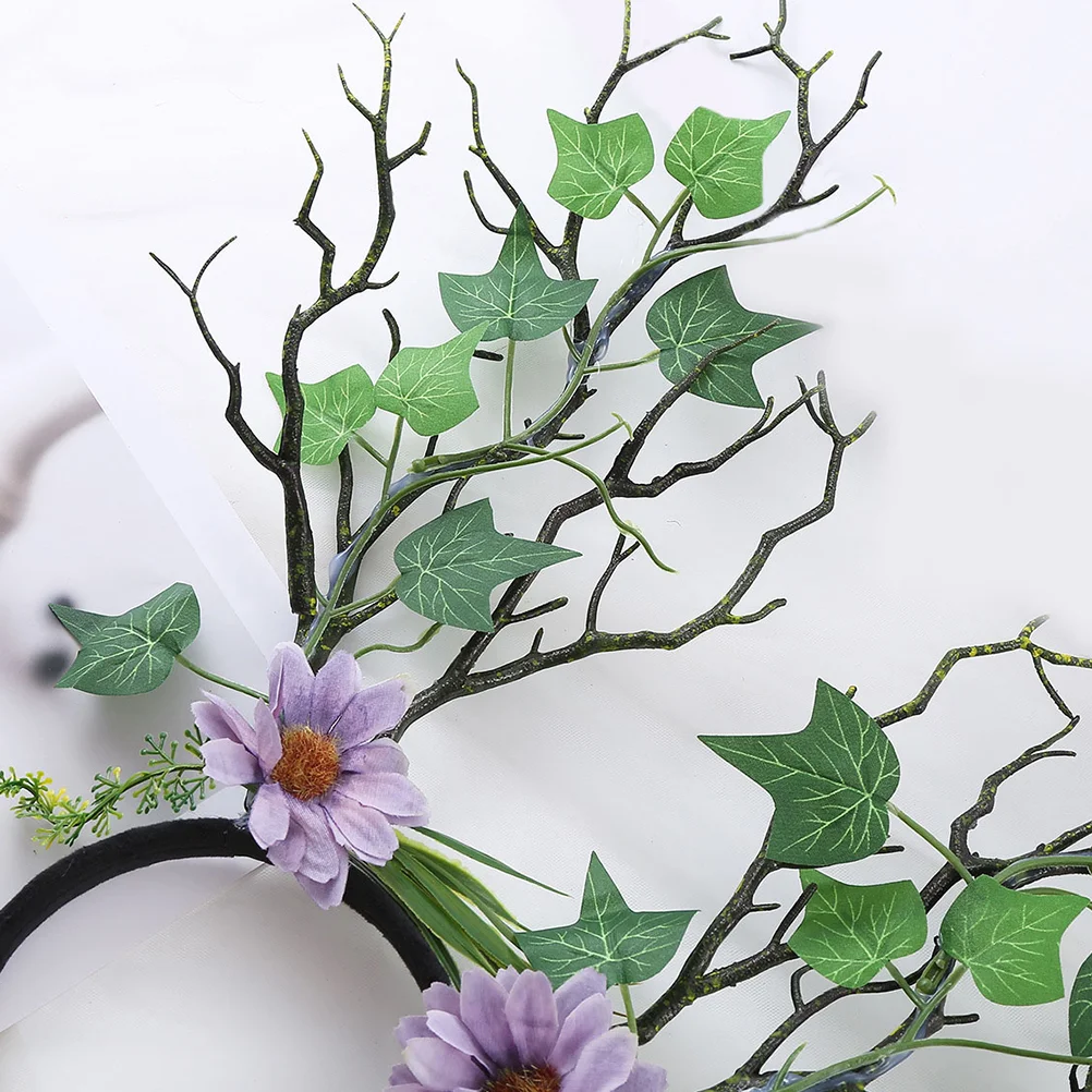 Повязка на голову с ветками деревьев декор для косплея праздничный головной убор