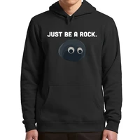 everything everywhere all at once hoodie just be a rock funny sweatshirt 2022 sci fi dark comedy action movie pullover