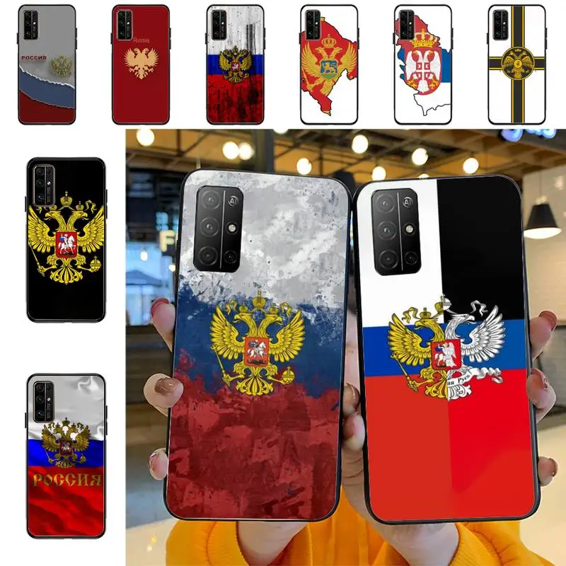 

Russian Flag Phone Case for Huawei Honor 10 i 8X C 5A 20 9 10 30 lite pro Voew 10 20 V30