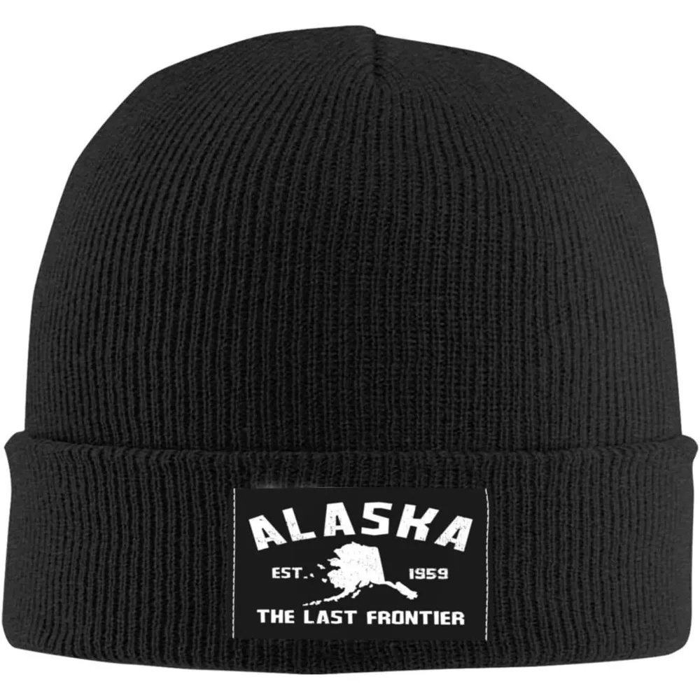 Мужские и женские зимние вязаные шапки Alaska The Last Frontier