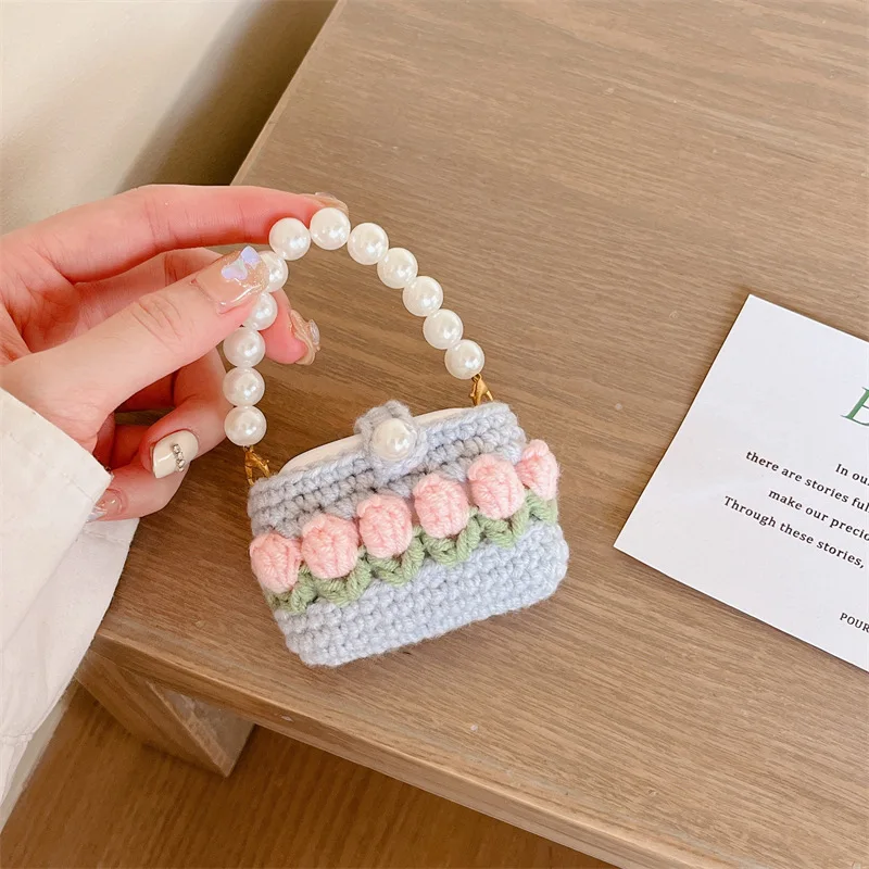 Жемчужная Сумка-тюльпан чехол для наушников защитный самостоятельной сборки