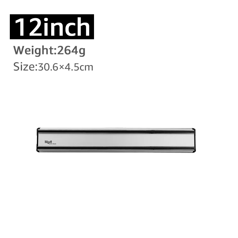 

Магнитный держатель для ножей MYVIT, алюминий, 14 дюймов