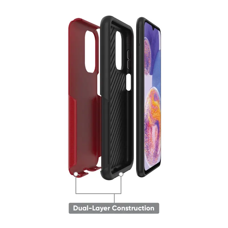 2023 new for Slim Rugged Phone Case for Samsung Galaxy A23 5G - Red