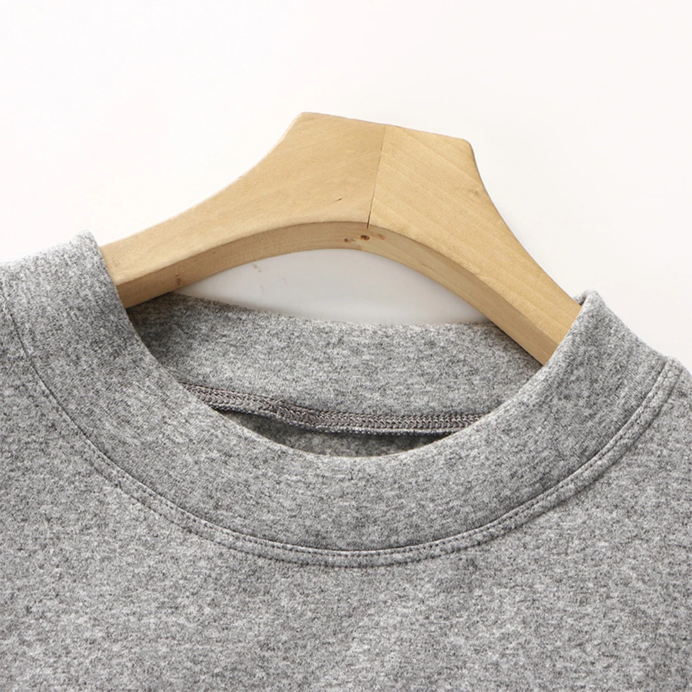 

Домашняя одежда, комплект нижнего белья, Удобный флисовый костюм с круглым вырезом, длинные штаны с длинным рукавом, модные мужские брюки