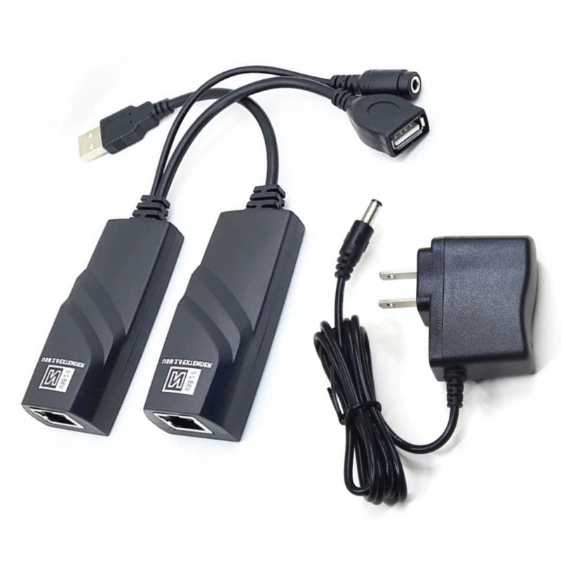 Удлинитель сетевого кабеля USB2.0 к RJ45