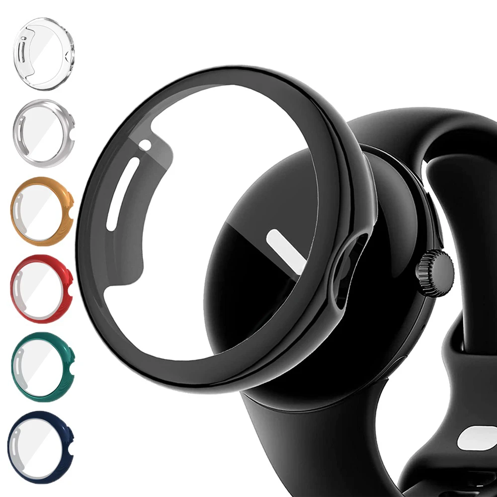 Мягкий защитный чехол из ТПУ для часов Google Pixel прочный резиновый ремешок