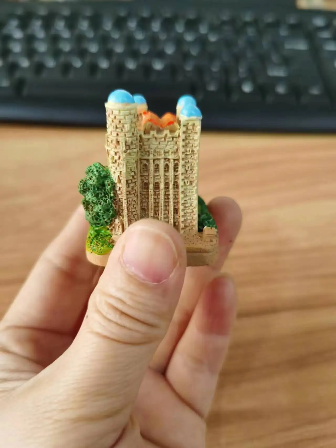 

Полимерная мини-фигурка, настольная игра с психическим песком, строительная конструкция для Корт-терапии