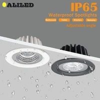 led embedded ceiling lamp dimming led downlight shower universal joint decoration 8w brightness ip65 waterproof embedded lights