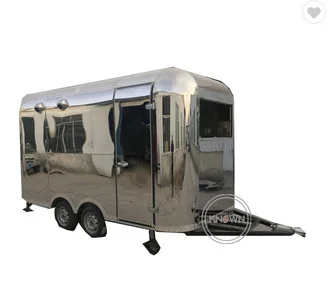 2023 многофункциональные недорогие мобильные прицепы из нержавеющей стали 5 м для