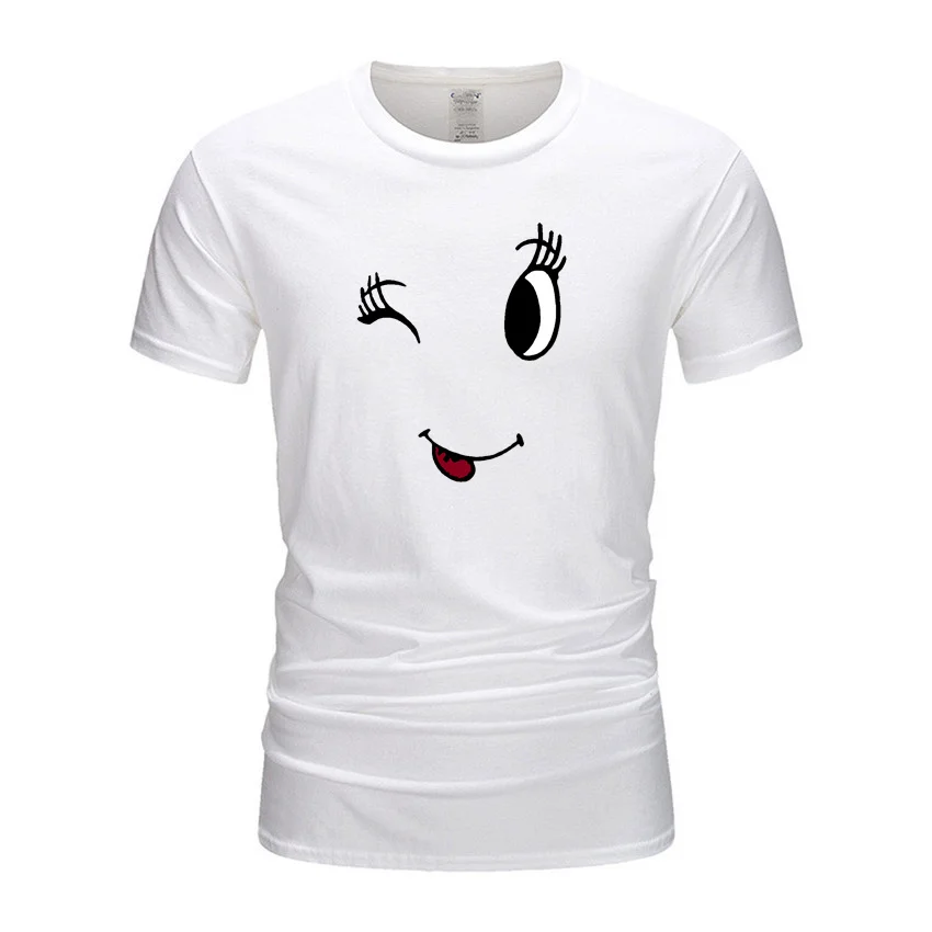 

Summer T Shirt Men Women Solid Color Short Sleeve Printed O Neck Shirt Street Classic Fashion Plus Size Fitness Sports Top