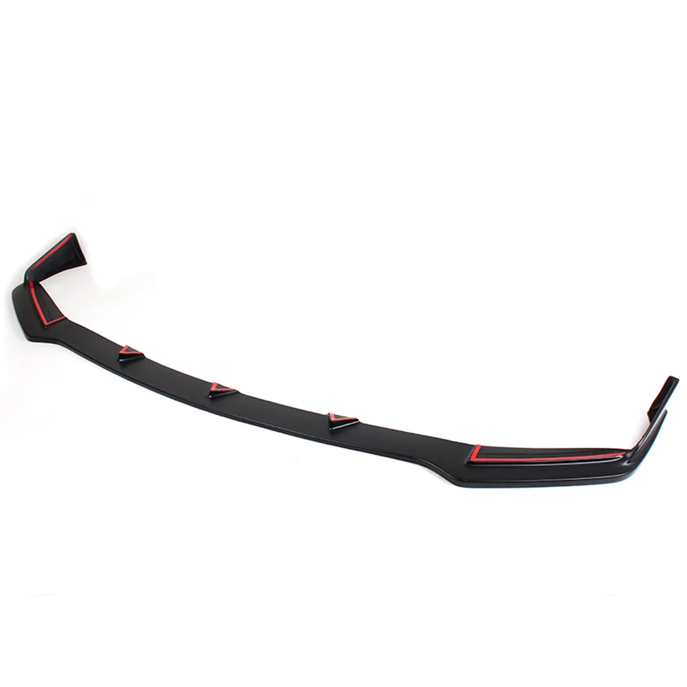 Черный диффузор для переднего бампера из ПУ Infiniti Q50 спортивный Бампер 2014 2015 2016