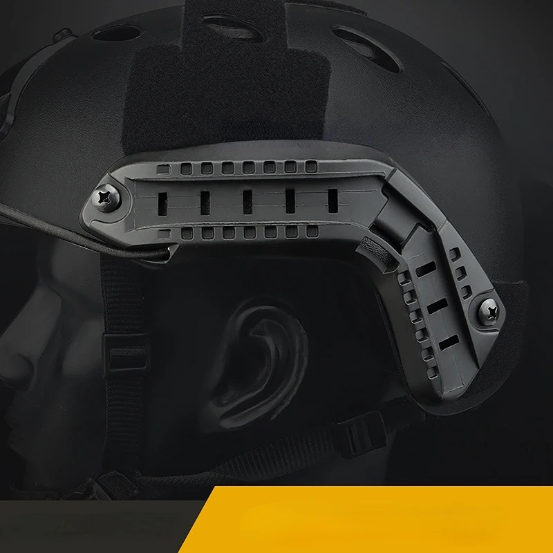 

Outdoor Cycling Maritime Tactical Helmet guide Rail Mount Suit Hunting Shooting Version One PairHelmet Accessories Nylon